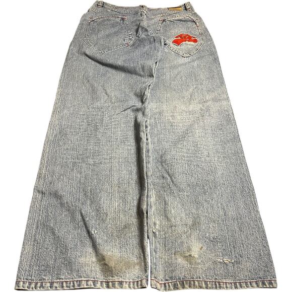 Rocawear Vintage Y2K Wide Leg Big Pocket Skater Jeans - Picture 1 of 7